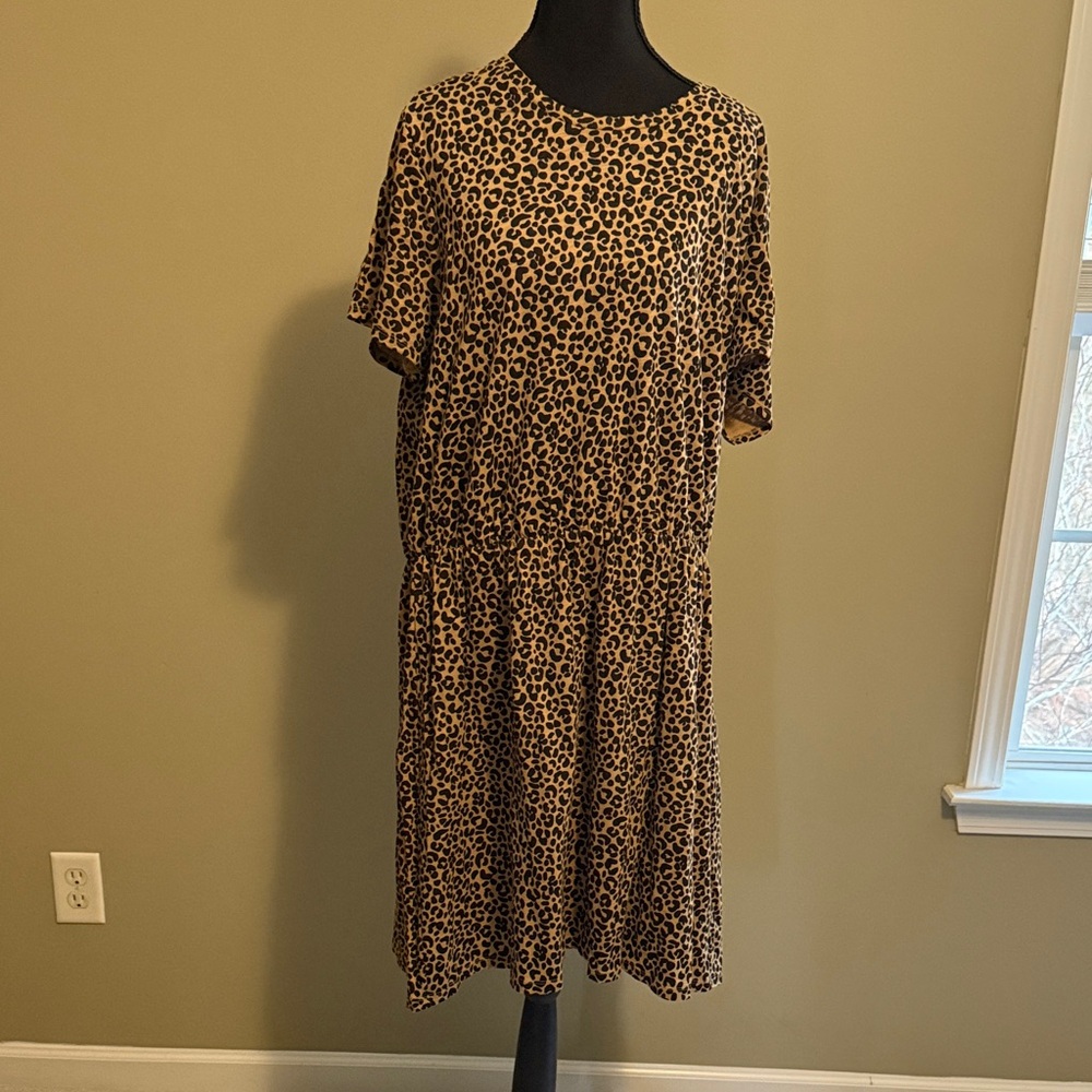 Leopard Print Women's Dress
